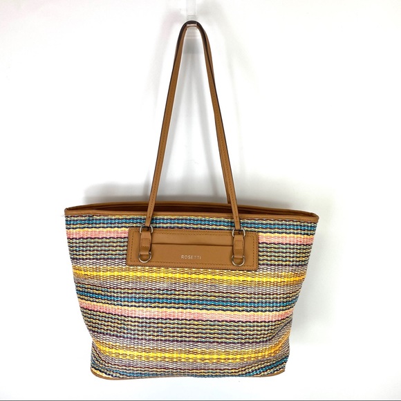 Rosetti Handbags - Rosetti Cali striped multicolored Tote
